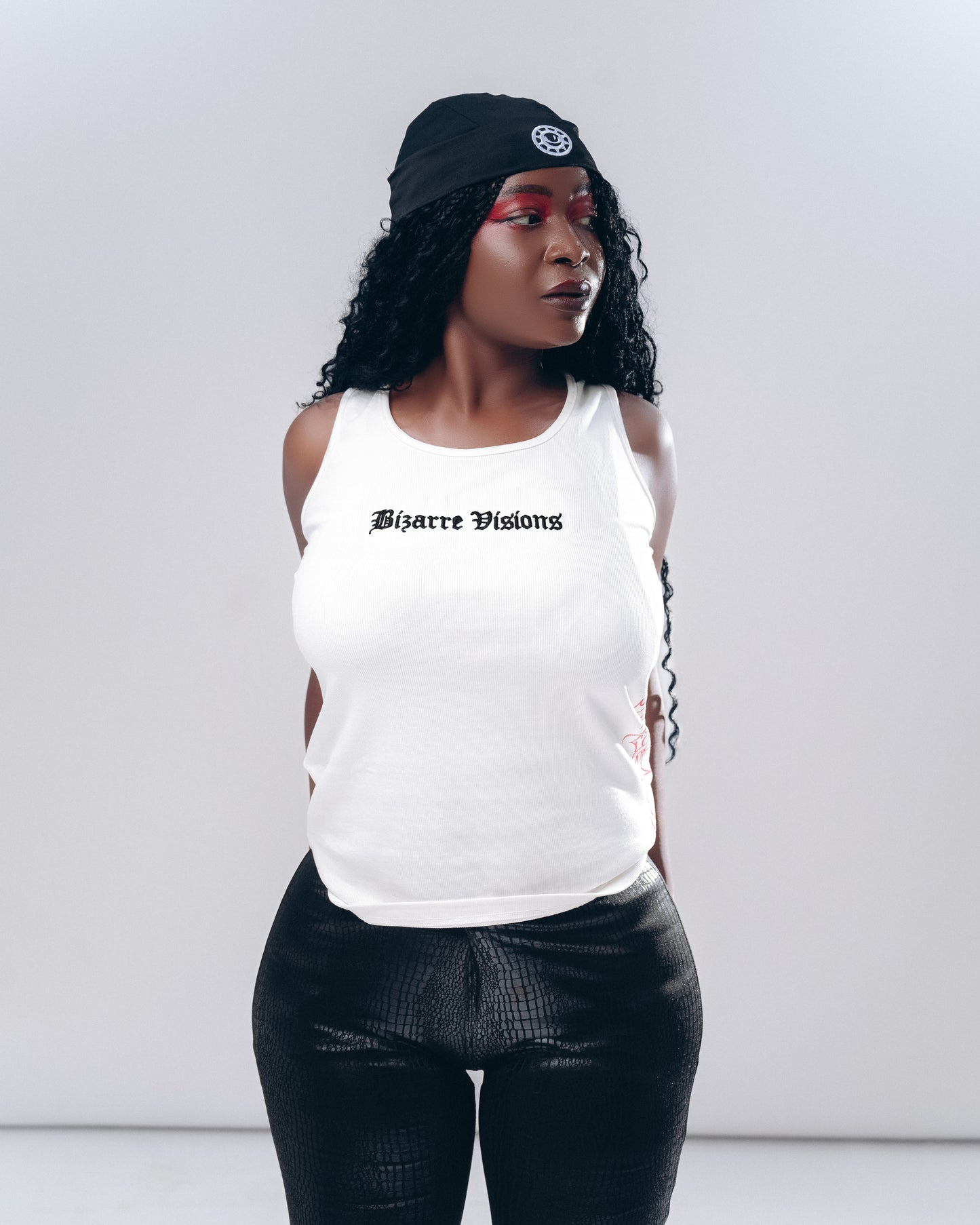 “Barbed Dreams” Tank top white