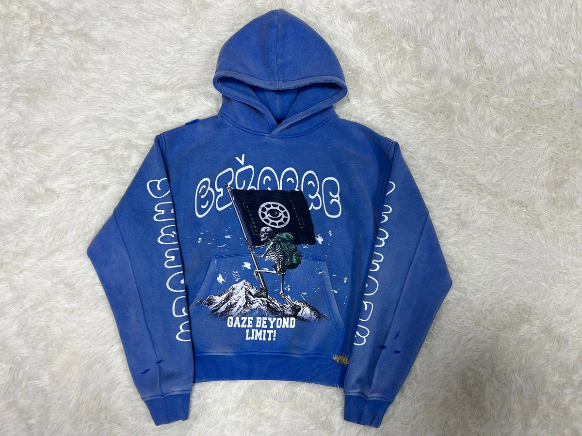 Bizarre Visions “Avalanche” Faded Hoodie