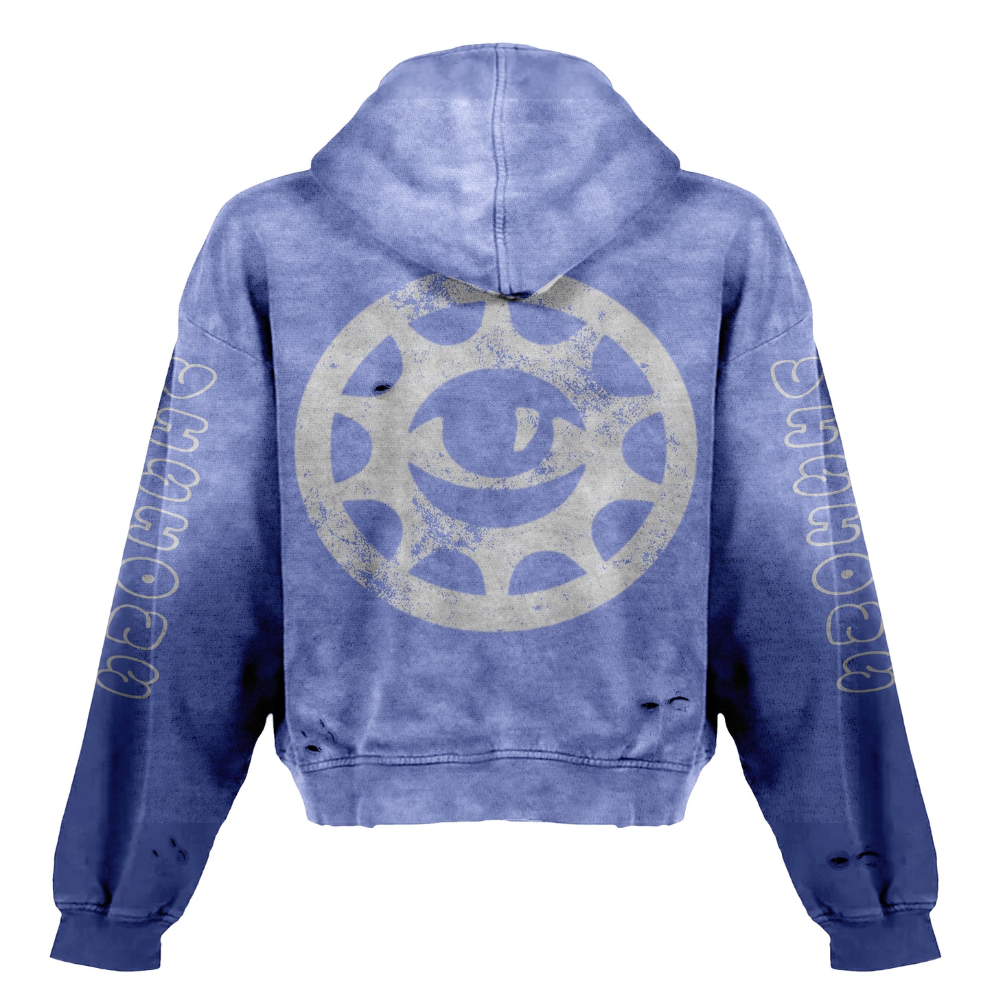 Bizarre Visions “Avalanche” Faded Hoodie