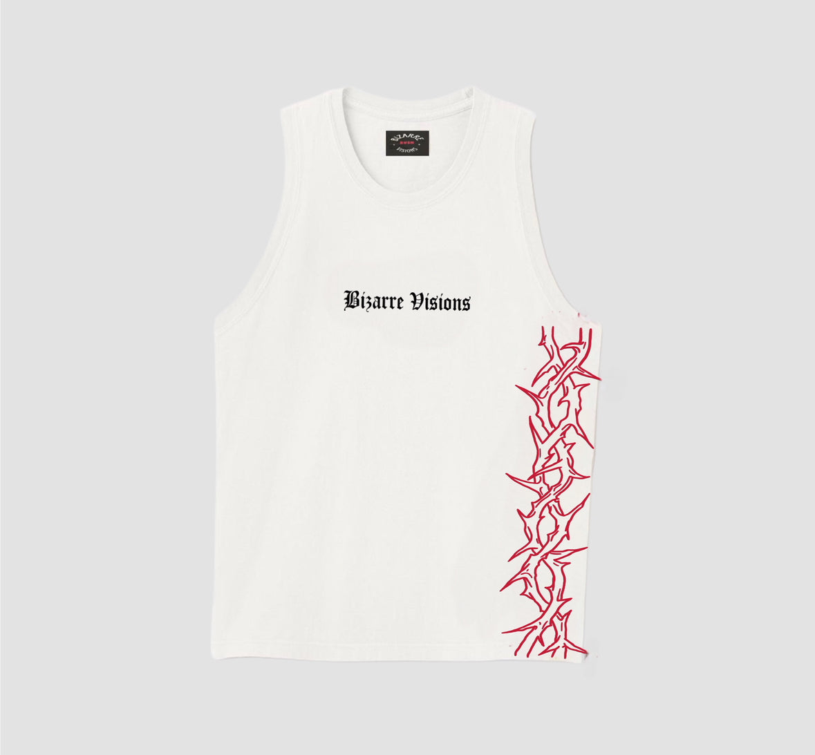 “Barbed Dreams” Tank top white