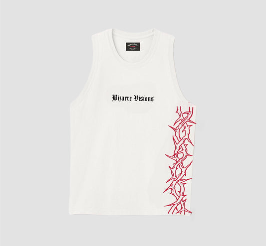 “Barbed Dreams” Tank top white